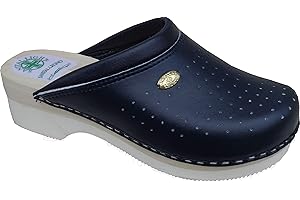 Sanital Light SANITELLA 2350 - Sabot en Bois - Semelle en Micro - Tige en Cuir