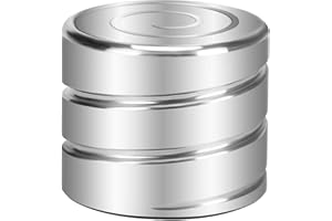 CaLeQi Kinetic Schreibtischspielzeug Office Metal Spinner Ball Gyroskop mit optischer Täuschung für Anti-Angst Stress abbauen Inspirieren Sie innere Kreativität (Klein)