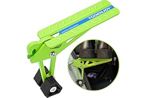 ‎TOOENJOY TOOENJOY Auto Türstufe, klappbarer Auto Türpedal Klappleiter, Universal Car Doorstep, einfacher Zugang zum Dach, unentbehrliches Tritthilfe für Autos, SUVs, LKWs(Grün)