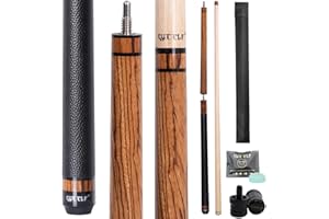 CUEELF Heavy Hitter Jump Break Poolqueue, 597 g, 595 g, 652 g, 3-teilig, extra harte Bakelit-Spitze für explosive Pausen und mühelose Sprünge