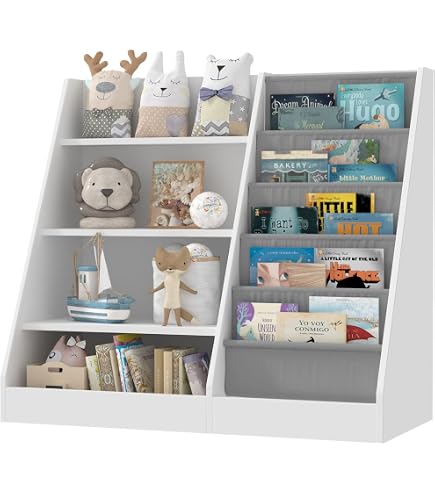 Aboxoo Metall-Bücherregal Für Kinder – Rosa, 81 Cm Breit, Freistehend, Mit 3 Fächern