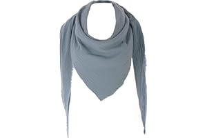 stylx XXL Tuch 23 Farben Farbwahl Halstuch Musselintuch Musselin Damen Damenhalstuch Dreieckstuch Schal Herren Männer Frauen Herrenhalstuch Dreieckig leicht (einlagig)