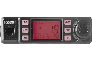 Jopix - Emisora Móvil CB-27 Am/FM, JOPIX GS30 (40 ch | 4W | Multinorma) | Entra de Tensión Bi-Tensión 12Vy 24V | Ideal para Camiones