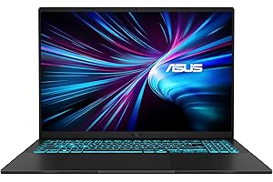 ASUS Vivobook 16 V3607VH#B0DXQCV4JB, Notebook con NVIDIA RTX 5050, Monitor da 16" Anti-glare, 144Hz, Processore Intel® Core™ 7 240H, RAM 16GB, 1TB SSD, Windows 11 Home, Nero