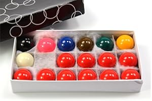 Funky Chalk Kids Small ECONOMY SNOOKER 17 Ball Set - 1 5/8Inch (41mm)