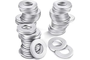 VOSSOT 100 sztuk podkładek do karoserii ze stali nierdzewnej A4,8, podkładki metalowe do nakrętek i śrub (M10)