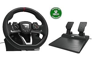 Volante y Pedales XBOX ONE/PC Nuevo Modelo compatible Series X/S Licencia Original XBOX "Racing Overdrive"