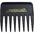 Jack Dean Pompadour Streaker Comb - 4 Colours - Black, Clear, Red or White (Black)