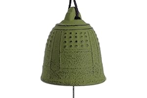 Iwachu Tierra Zen mm27025 Campana Feng Shui di Grand Vert 5.5 cm