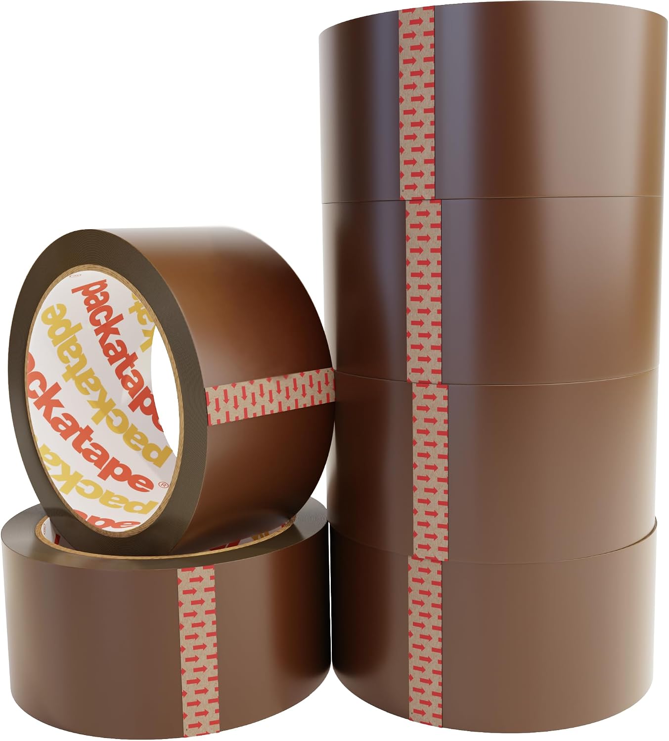 Prise en Main & Utilisation au Quotidien : Packatape - 6 Rolls Per Pack 48MM x 66M Brown