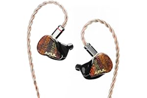 HiFiGo AFUL Acoustics Performer 8/Performer8 1DD+ 7BA Driver In-Ear-Monitore, Masterpieces Hybrid Drivers IEMs In-Ear-Kopfhörer mit einfacher Fahrbarkeit (Performer 8)