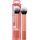 Real Techniques Skin Tint Base Brush, Liquid Foundation Makeup Brush for Skin Tint &amp; Tinted Moisturizer, Streak-Free Blending