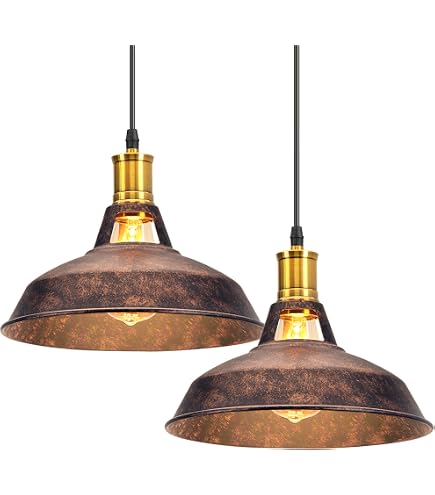 LEDSone Lampadario A Sospensione Vintage Curvy Dome, Blu Reale, Metallo, Con Cavo Regolabile - 2