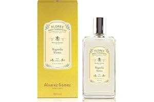 Alvarez Gomez Flores Mediterráneas, Magnolia Blanca, Eau de Toilette, Floral, 150 Mililitros