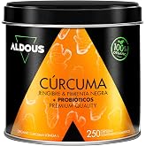 250 Probiotic Capsules + Organic Turmeric with Ginger and Black Pepper &ndash; 1460mg &ndash; with Curcumin and Piperine &ndash; Natural Anti-I