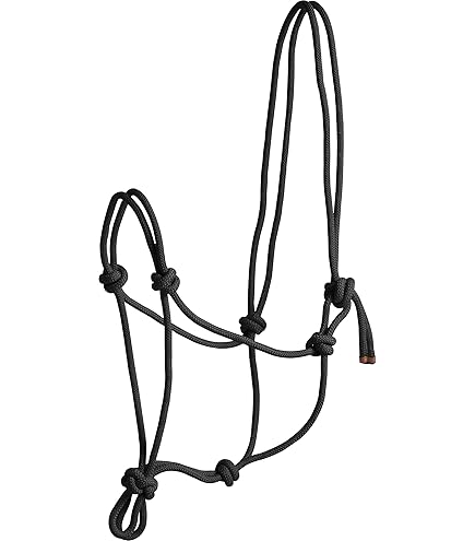 Corde De Cou Liberty Pour Cheval - Tiffany's Braided Tack - Boucle Rouge - NEUF