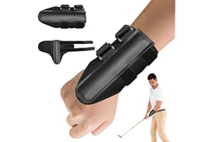 Nangilo Golf Wrist Training Aid, Golf Wrist Trainer, Golf Training Aids, Golfs Wrist Brace Swing Training Aid, Training Fixator Holder Swing Corrector Band, for Beginners & Senior Golfers