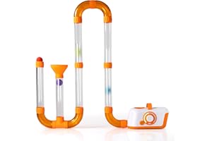 FAT BRAIN TOYS Fat Brain Air Toobz - Jouet Scientifique à Air Comprimé | Expériences Scientifiques pour Enfants | Jouets Créatifs STEM | pour Enfants de 3+ Ans