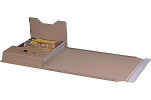 SMARTBOX PRO Book Packaging C4+ (335 x 275 x 80 mm) Self-Adhesive Pack of 25