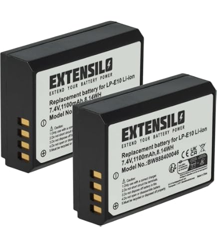 Vhbw Batteria Di Ricambio Per Fotocamera Garmin 361-00103-00 | Li-Poly 250mAh 3,7V | Sostituto Ad Alta Capacità Per DSLR - 2