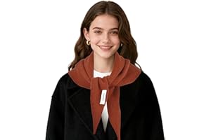 SGQTZDZQ Wool Triangle Scarf, Cashmere Black Neck Scarf for Women, Womentriangle Knitted Ladies Versatile Warm Scarves for Autumn & Winter