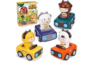 HappyKidsClub Macchinine per Bambini 2 Anni,Giocattoli Bambino 1 2 Anno Camion Giocattolo per Bambini Gioco Bambino 1 Anno Regalo Bambino 1 2 Anno Giocattoli Bambina 1 2 Anno Cars Macchinine