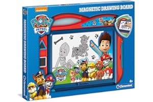 Clementoni Lavagna Magnetica Paw Patrol - Lavagna Cancellabile Con Tre Stampini, Bambini E Bambine Dai 4 Anni, Giochi Creativi E Stimolanti, Riutilizzabile All’Infinito, 15112