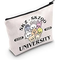 Sac En Toile Stray Kids - Sac Réutilisable Kpop - 30x23 Cm - Avec Porte-clés Offert - Pour école, Shopping, Quotidien