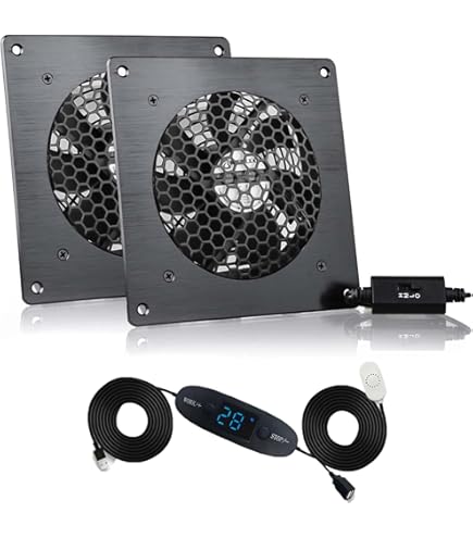 YIMATEECO 360mm Stoffilter PC Voor Computerkoelventilator, Magnetisch Stofdichte Ventilatorfilter Stofgaasfilter Nylon 80 Mesh-filter, PC-Koelfilter Computerkoeler (Nylon, 120 x 360mm, 4Stuks, zwart