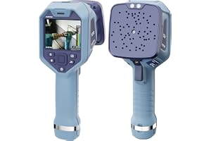 FOTRIC TD2e Akustisk Kamera, 64 MEMS-mikrofoner, Ultraljudsläckdetektor för Tryckluft, Gas och Vakuum, 2k–100 kHz, 3,5" Peksk