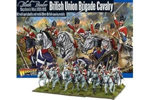 WARLORD GAMES Warlord 1002 - Cavalerie De La Brigade De L'Union Napoléonienne Britannique - 12x Miniatures - Poudre Noire 28mm Wargaming