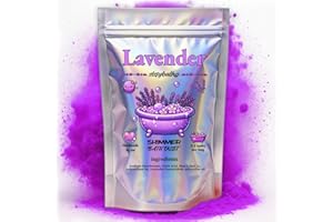 Stsfybaths Purple Lavender Shimmer Bath Bomb in A Bag - Handmade Scented Bath Bombs for Women,Kids and Men - Bulk Bathbomb Fizzies Perfect for Boys and Girls All Ages (Small, Purple)