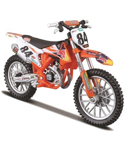 Bburago KTM 450 Rally Dakar 1 Red Bull Motorcycle (1/18,51071