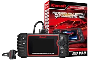 iCarsoft MB V3.0 - Valise Diagnostic Auto Pro Compatible Mercedes Sprinter et Smart - Outil Diagnostic Professionnel