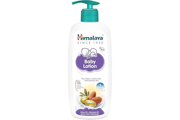 Himalaya Baby Body Lotion, For All Skin Types (600 ml)
