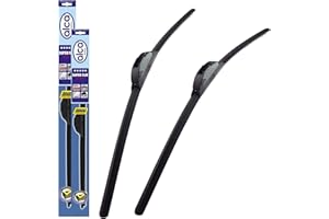Fits Citroen Dispatch Models 2016 To 2024 Alca Germany Super Flat Wiper Blades Front Replacement Set 26"20"BL