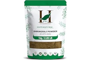 H&C HERBAL INGREDIENTS EXPERT H&C - Polvo Bhringraj 100% Natural, 1 kg, para Cabello