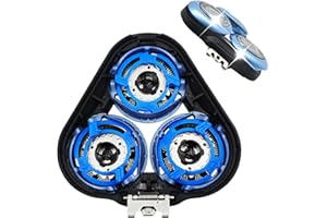 QHYSS TêTe De Rasoir Sh50 Compatible Avec TêTes De Rasoir Philips Serie 5000/6000 Pour Les Rasoirs SéRie 5000 (S5xxx), Aquatouch (S5xxx), Aquatouch (At8xx, At7xx) Et Powertouch (Pt8xx, Pt7xx)