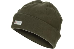 MFH Max Fuchs Men's Watch Cap Fleece OD Green Thinsulate Lining