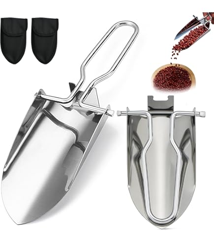 Faltbare Gartenschaufel Edelstahl - Mini Klappspaten Für Outdoor