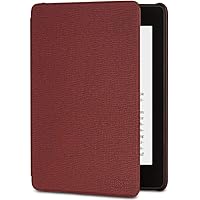 Amazon Kindle Paperwhite-Lederhülle, kompatibel mit der 10. Generation (2018), Bordeaux