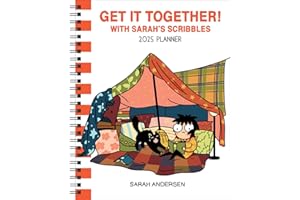 Sarah's Scribbles 12-Month 2025 Monthly/Weekly Planner Calendar: Get It Together!