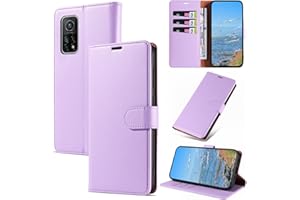 KKEIKO Funda para Xiaomi MI 10T Pro 5G / Xiaomi MI 10T 5G / Redmi K30S, Billetera Carcasa de PU Cuero, Magnético Funda con Stand Function para Xiaomi MI 10T Pro 5G / Xiaomi MI 10T 5G, Morado