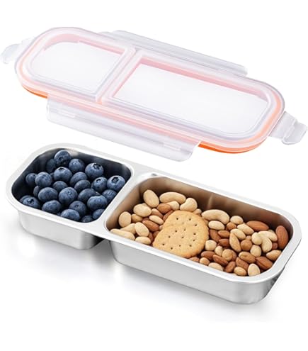 Liewood Ako Tritan snackbox Arctic Sea / Ocean view