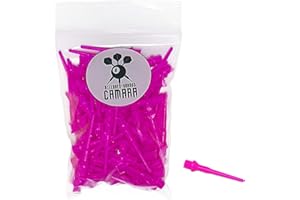 BILLARES Y DARDOS CAMARA Bolsa con 100 Puntas de Dardos de plástico 2BA Diana electrónica