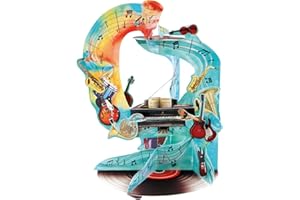 Péndulo SANTORO, Tarjeta De Felicitación Emergente 3D - Música - Para Él, Para Ella, Músico, Cumpleaños, Aniversario