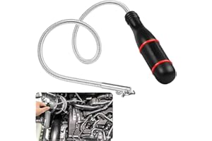 Beylos 50CM Telescopic Magnetic Pickup Tool Flexible Magnet Grabber for Car Repair Workshop Home Office Garage Retrieve Keys Screws Nuts Nails Metal Items