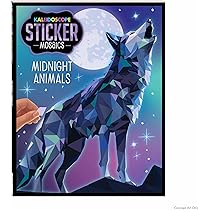 Bookoli | Autocollant Par Numéros Magical World | Peinture Par Autocollant | Autocollant Par Numéros Pour Enfants | Livre D'autocollants Mosaïque | Livre D'activités Licorne Pour Filles