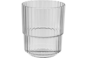 APS Linea Gobelet en plastique Tritan de qualité supérieure, 0,3 l, sans BPA, empilable, incassable, réutilisable et lavable au lave-vaisselle, 300 ml, gris français