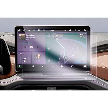 LUWU Tempered Glass Screen Protector For 2021-2023 Mercedes Benz C Class W206 12.3 Inch Display